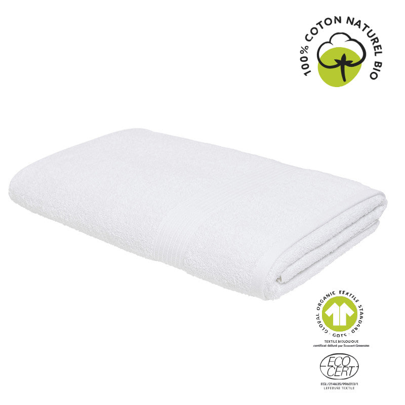 Drap de bain - blanc