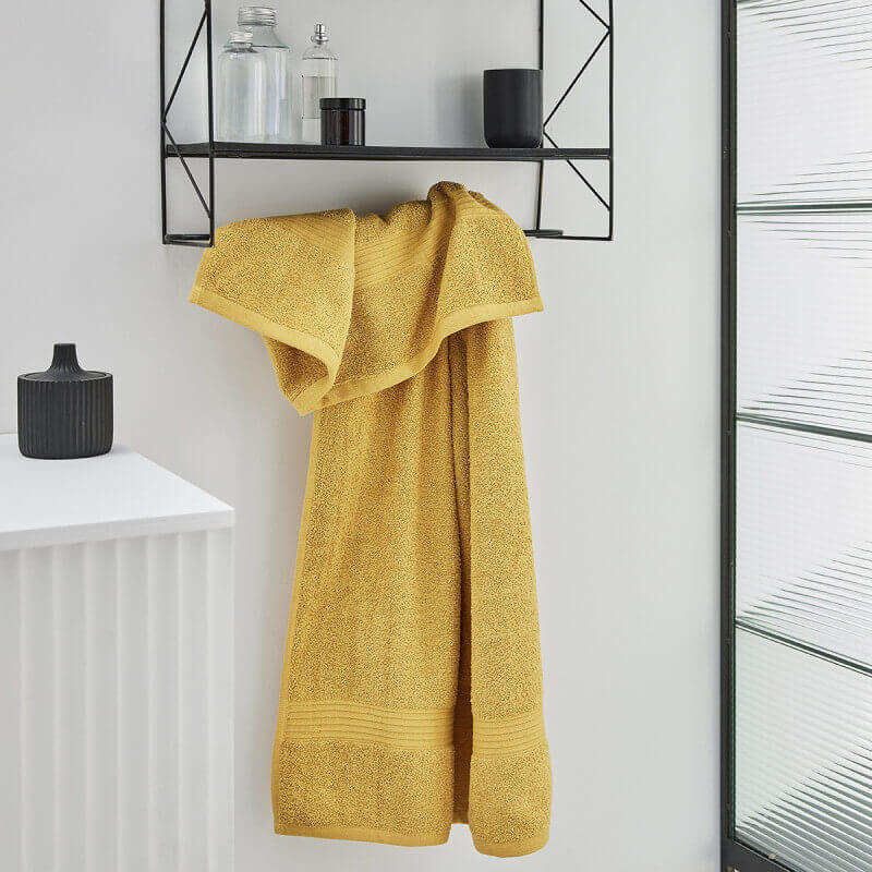 Drap de bain - jaune