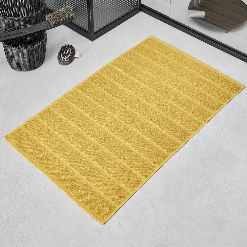 Tapis de bain - jaune