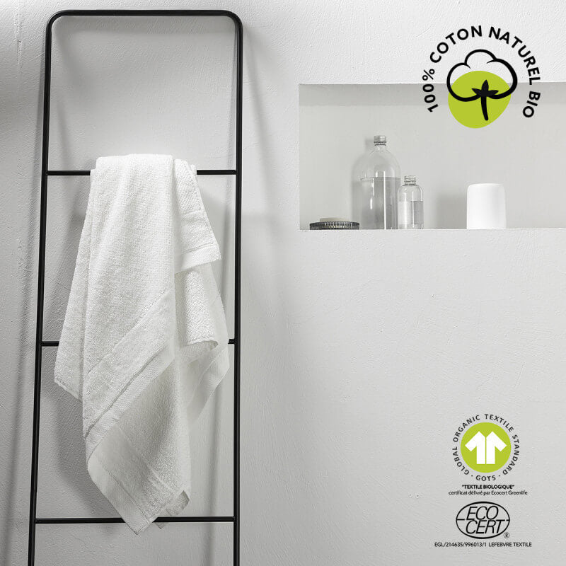 Drap de bain - blanc