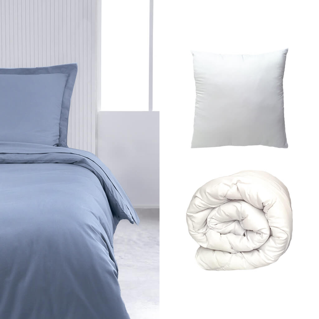 Pack chambre - bleu gris