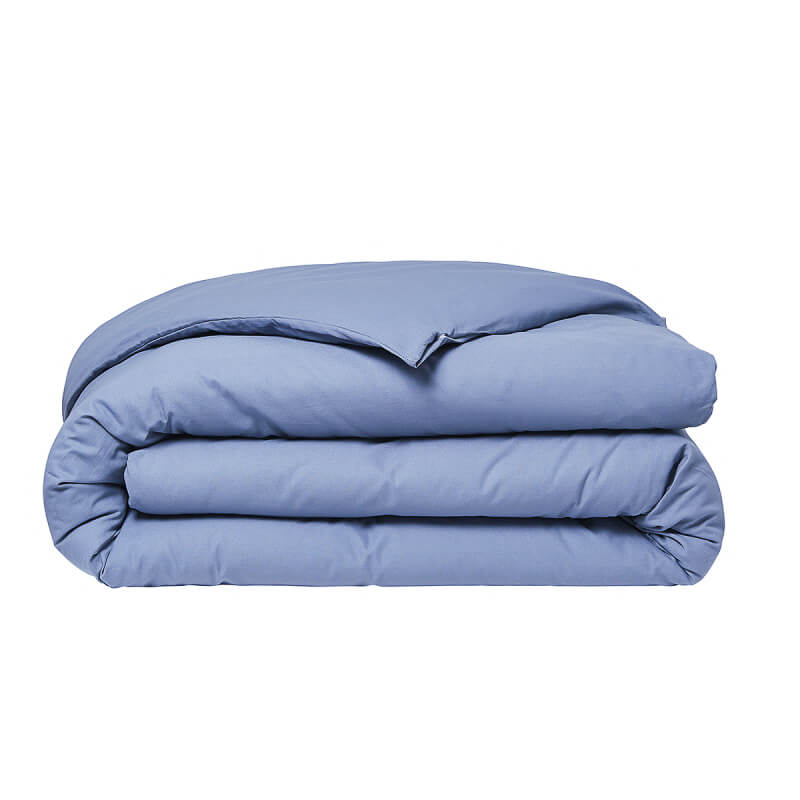 Duvet cover and pillowcase - blue grey
