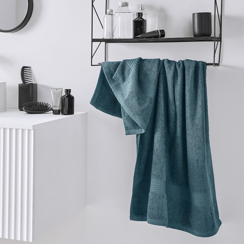 Bath sheet - blue green