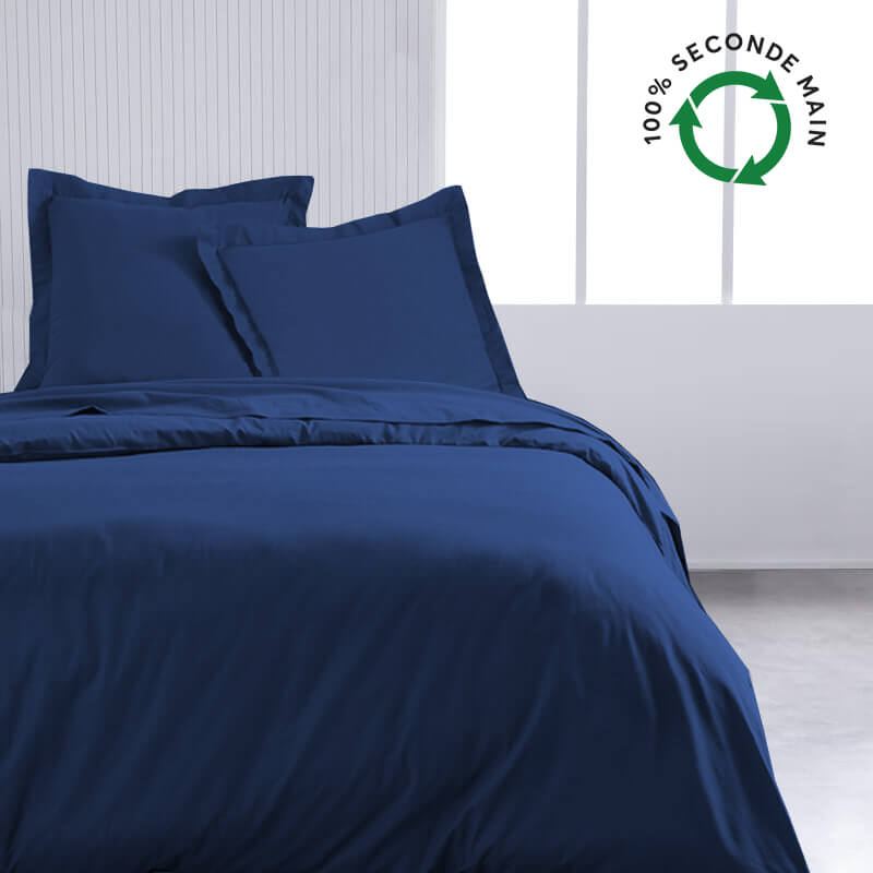 Duvet cover and pillowcase - blue