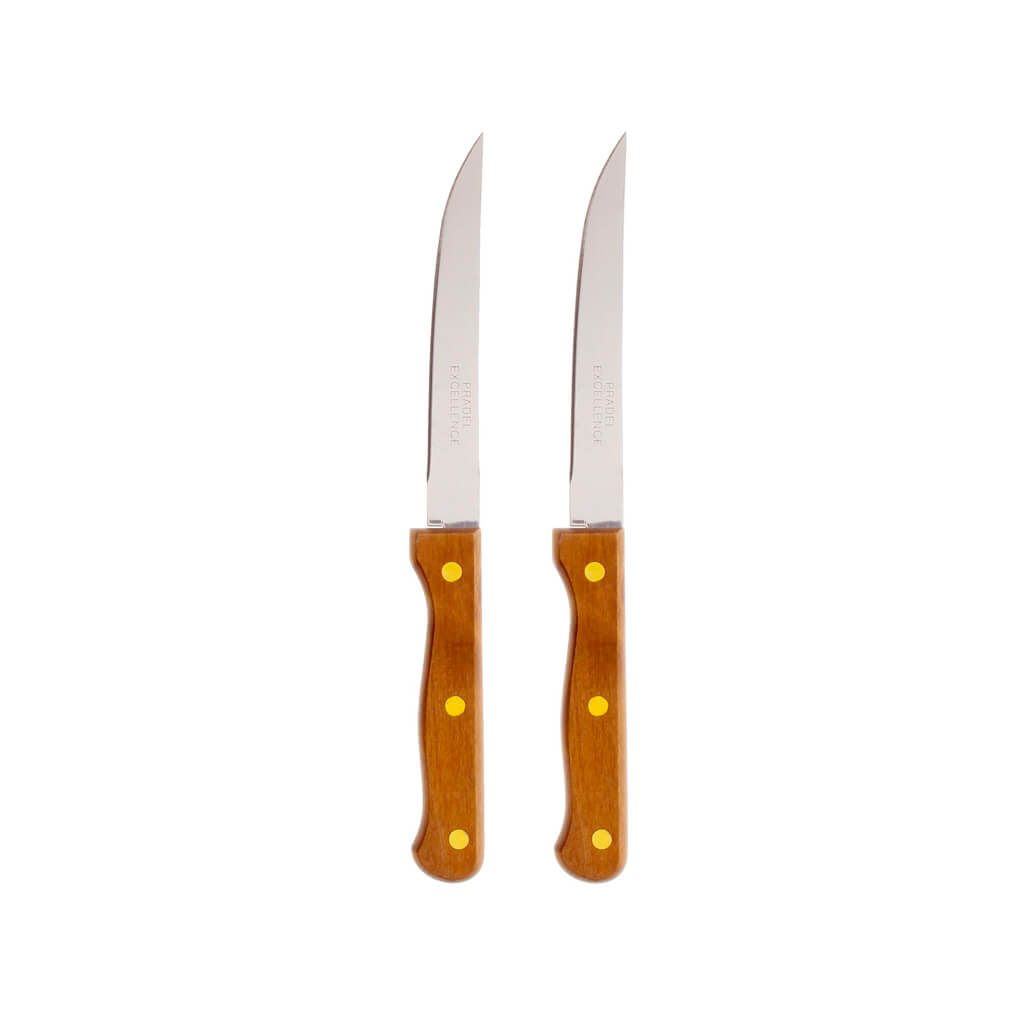 Set of 2 serrated knives